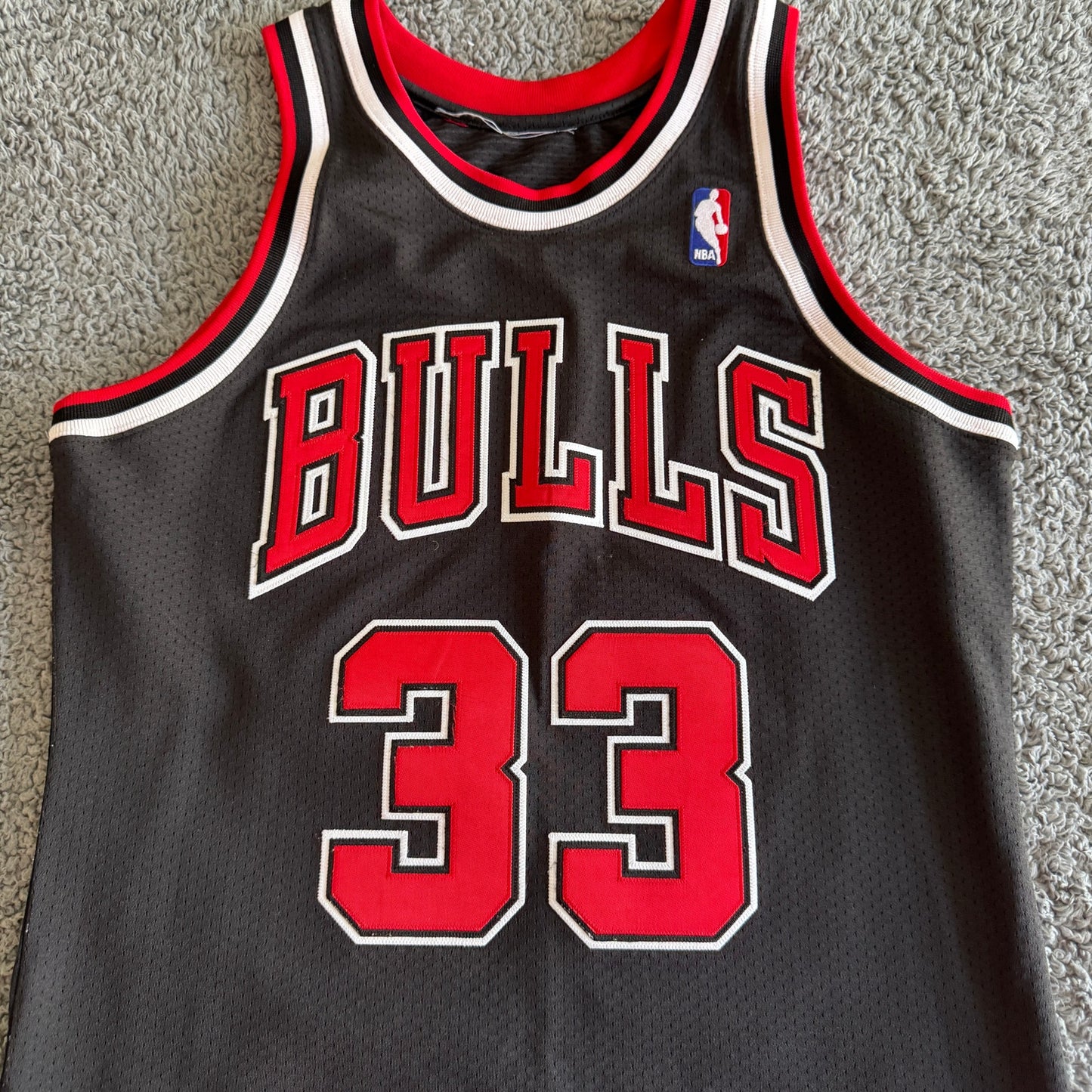 Authentic Mitchell & Ness Scottie Pippen NBA Chicago Bulls 97-98 Jersey 36 S