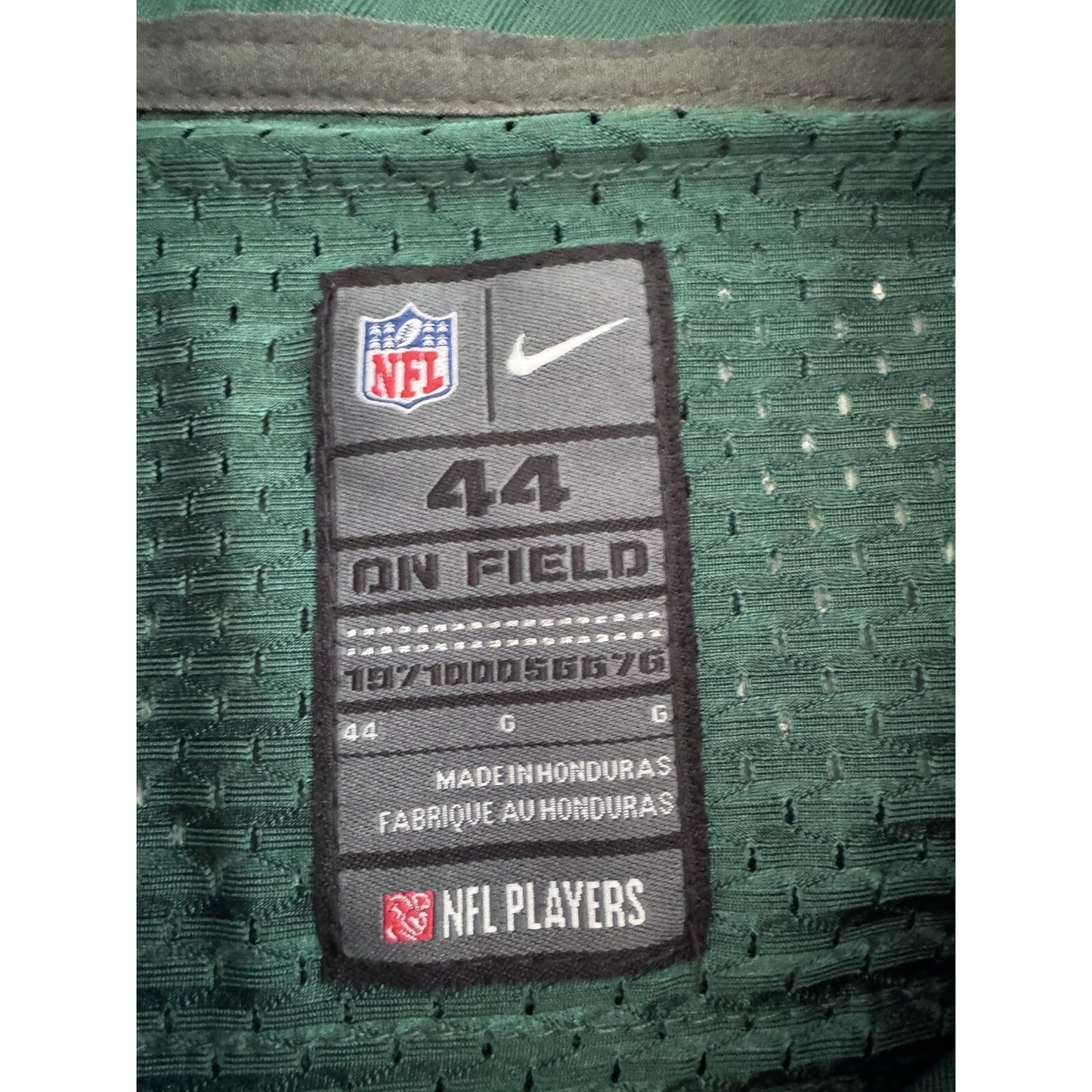 Muhammad Wilkerson NFL New York Jets Nike Elite Jersey Green Size 44 Light Use