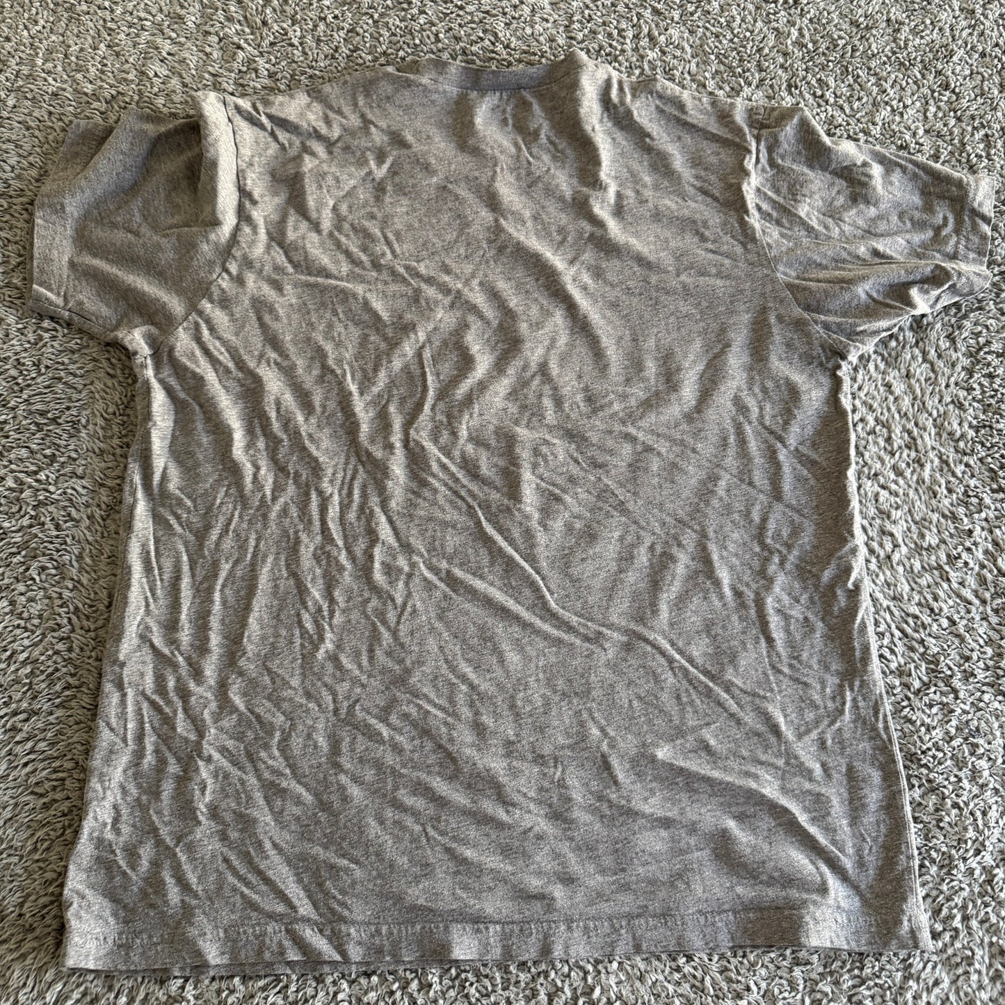 Vintage Varsity NCAA Ohio State Buckeyes College Football Gray Logo Shirt Mens M