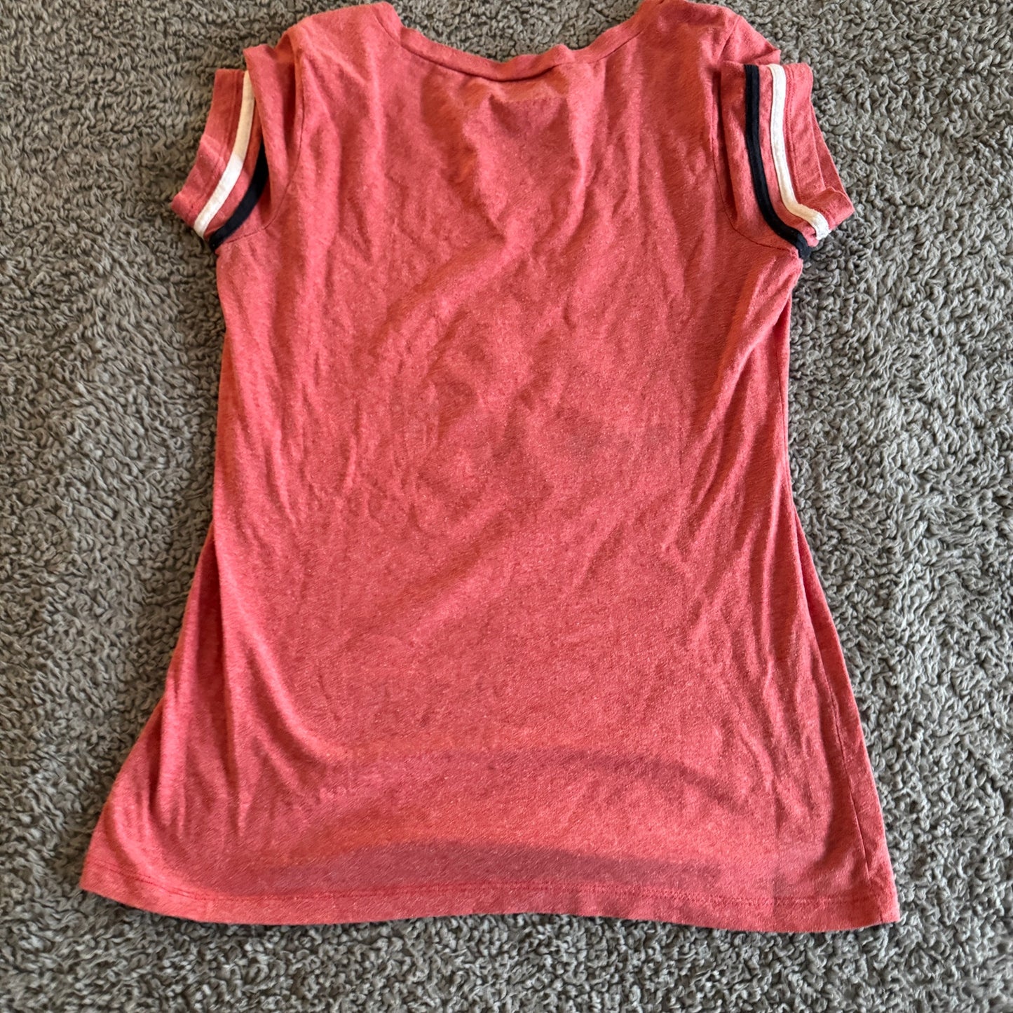St Louis Cardinals Women's 2015 Short Sleeve MLB Red Logo T-Shirt Size Medium