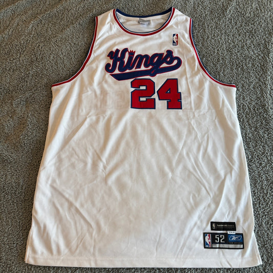 Vintage 2002 Authentic Reebok NBA Sacramento Kings Bobby Jackson HWC Jersey 52