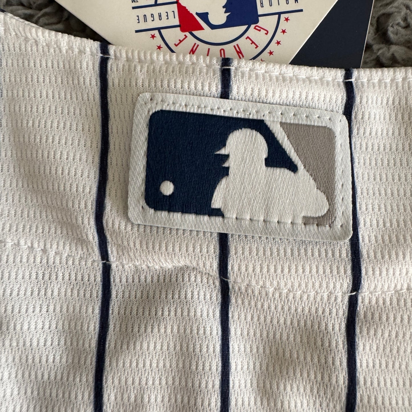 2014 Majestic MLB New York Yankees Derek Jeter #2 Jersey Captain Patch XL NWT