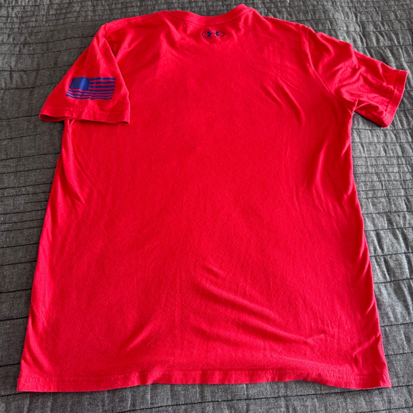 Under Armour Olympic Team USA "United States of America" Red T-Shirt Men's Large