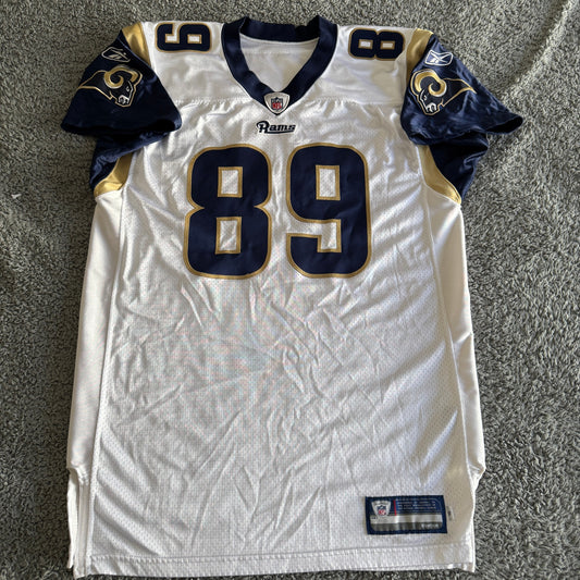 2010 Autographed Reebok Mark Clayton NFL St Louis Rams Game/Team Issue Jersey