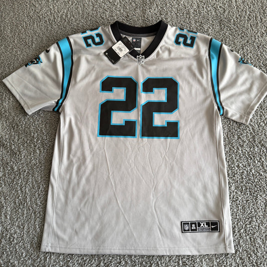 NWT Nike Christian McCaffrey NFL Carolina Panthers Game #22 Jersey Youth XL