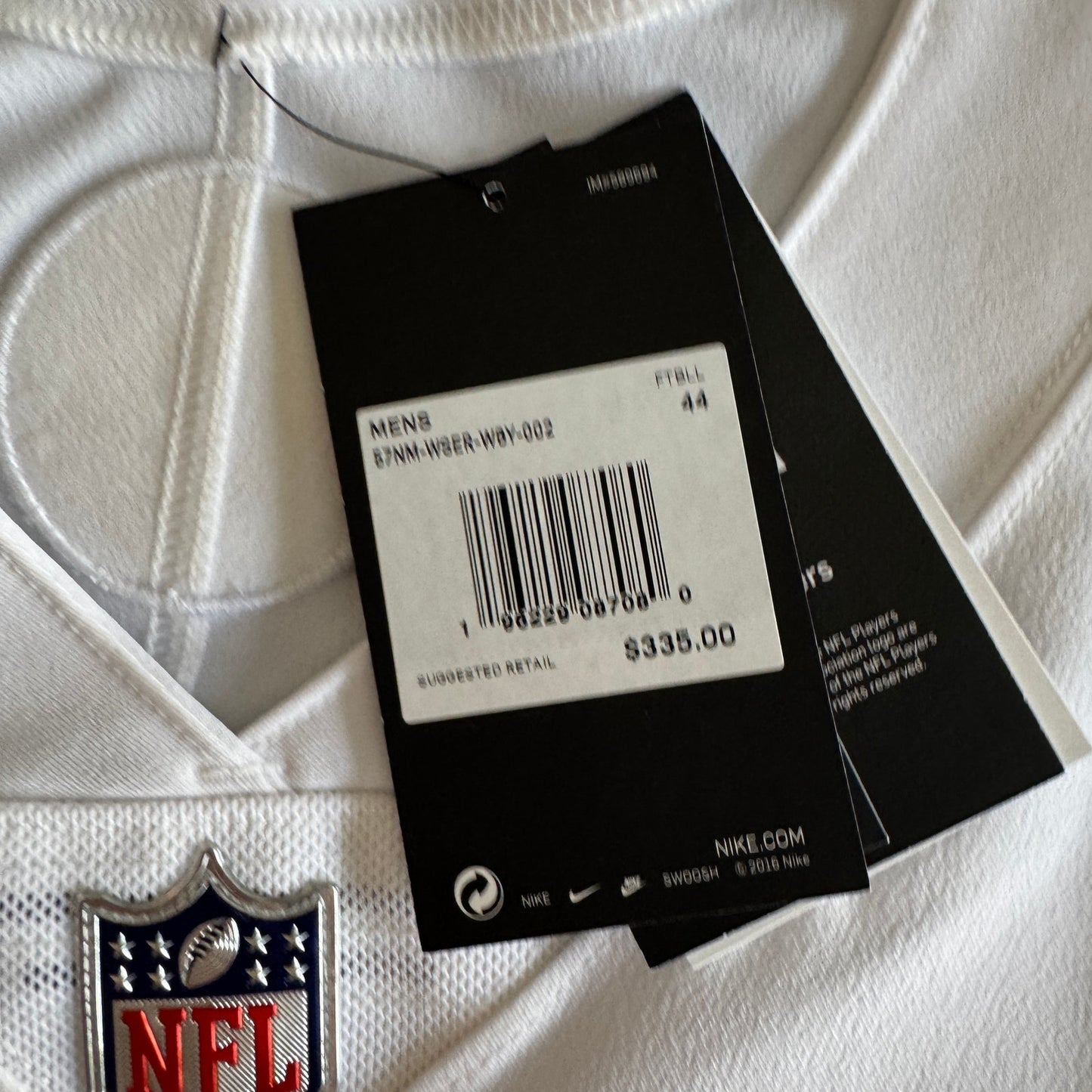 NWT Nike Elite Sean Taylor NFL Washington Redskins #21 On Field Jersey Men's L