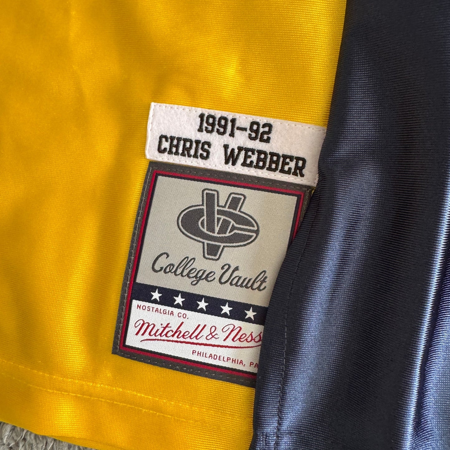 NWT (3) Mitchell & Ness Chris Webber NCAA Michigan Wolverines Jersey Lot Men's S